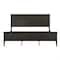 Flash Furniture Fiona Dark Gray King Size Solid Wood Platform Bed Frame w/Headboard, Footboard, and Slatted Bottom MG-0900-29-KB-DKGRY-GG - alternate 3
